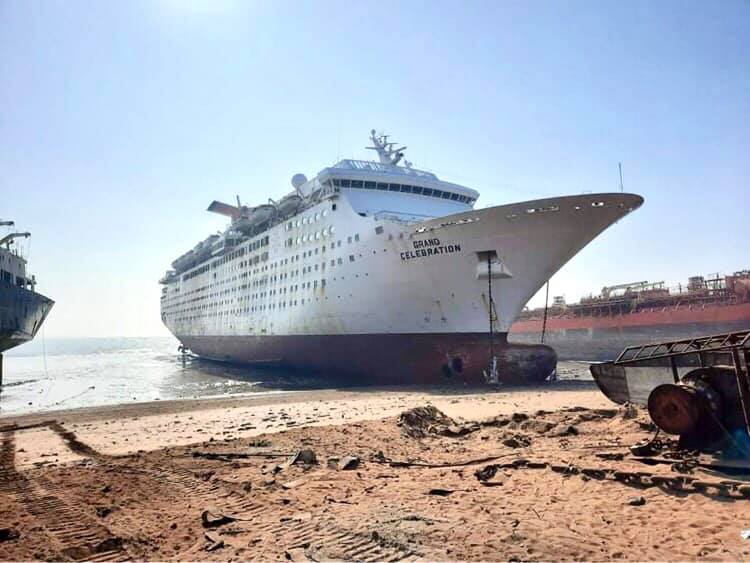 boudicca cruise ship scrapped