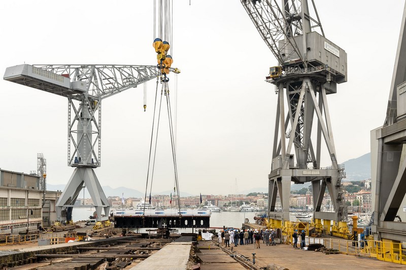 Explora II Keel Laying