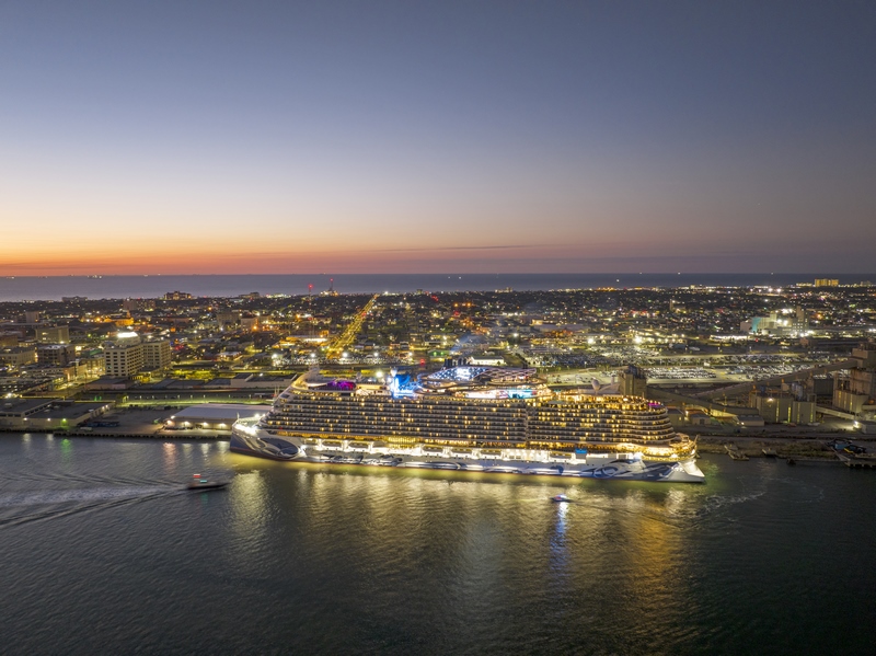 Norwegian Prima in Galveston