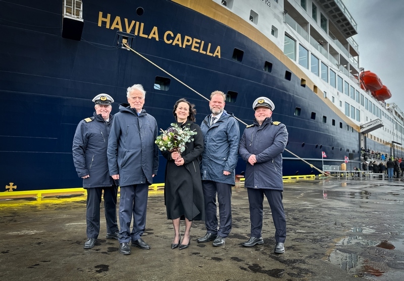 Havila Capella Christening