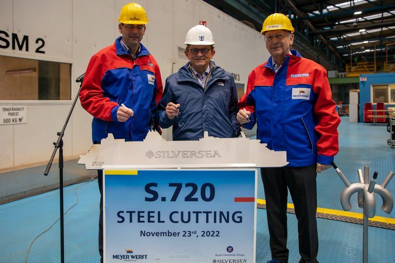 From the steel cutting of the Silver Ray