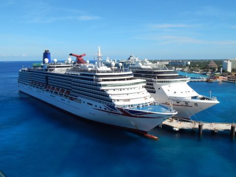 Arcadia and Carnival Pride