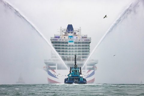 P&O Arvia Arrival