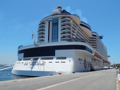 MSC Seashore in Brazil