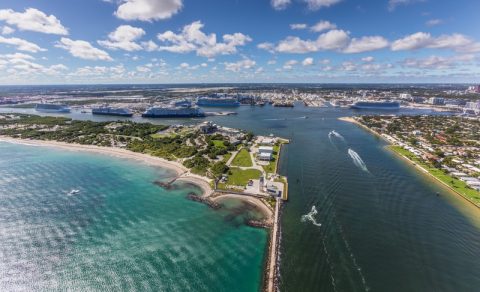 Entrance to Port Everglades