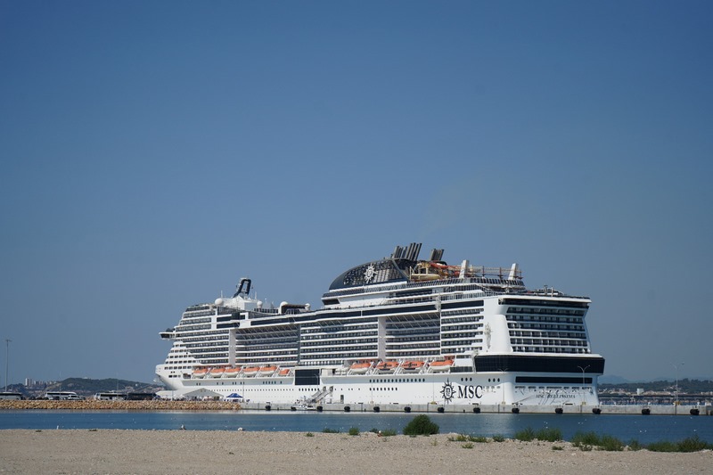 MSC Ship in Tarragona