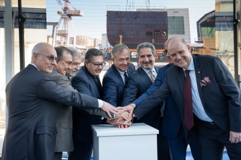 Coin ceremony for Explora II