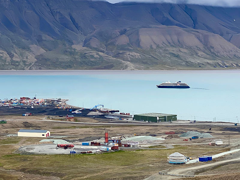 Atlas ship in Svalbard