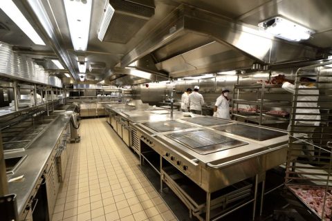 MSC World Europa Galley