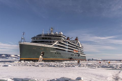 Seabourn Venture in Antarctica
