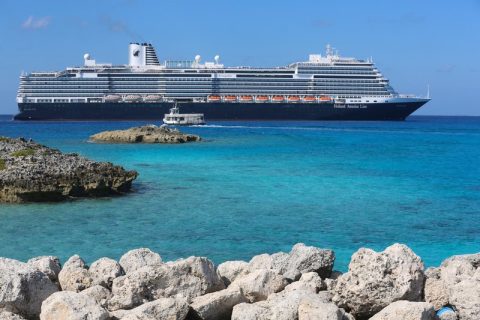 Koningsdam at Half Moon cay