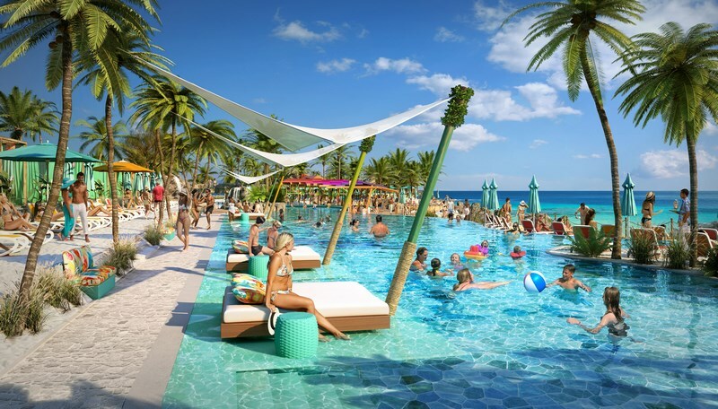Royal Caribbean Paradise Pool