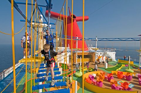 Carnival Magic Ropes Course