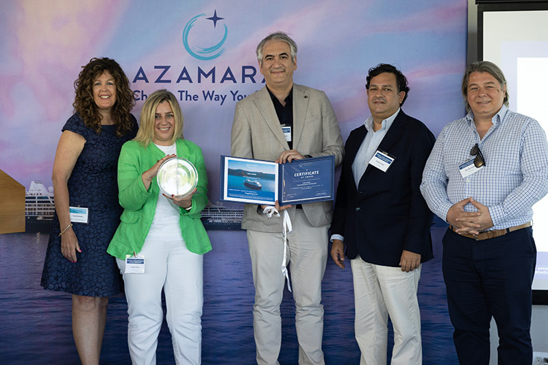 Azamara honored tour operators