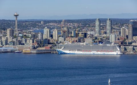 Norwegian Bliss in Seattle