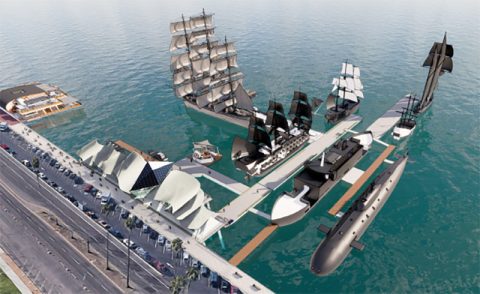 Maritime museum in San Diego
