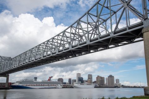 Ships in New Orleans