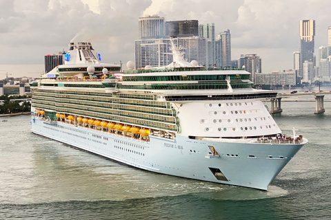 Freedom of the Seas in Miami