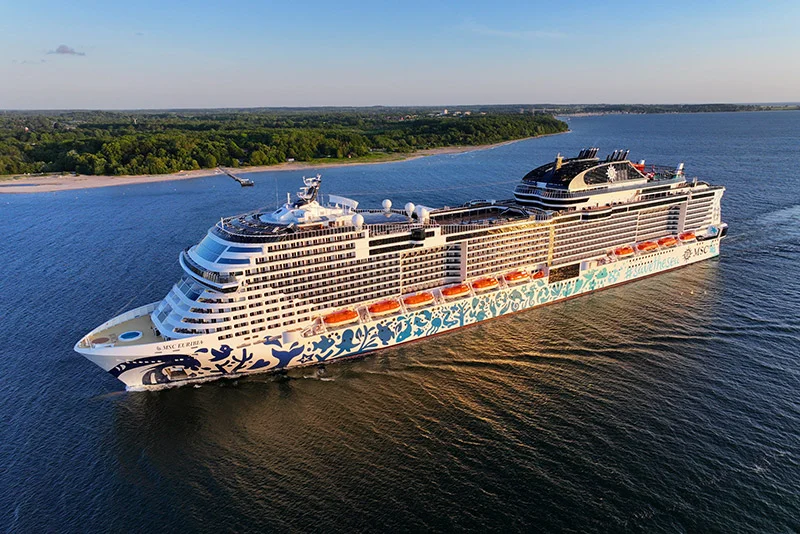 MSC Euribia Arrives in UAE for First Season in Middle East - Cruise Industry News | Cruise News