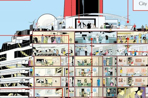 Queen Anne Cutaway