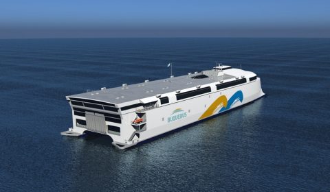 World's largest electric ship
