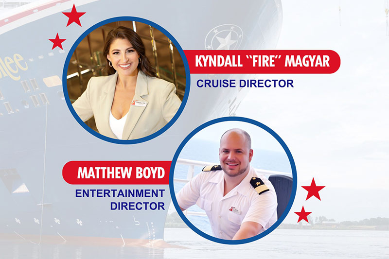 Cruise Directors for the new Carnival Jubilee