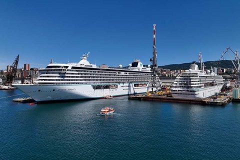 Crystal ships at Fincantieri