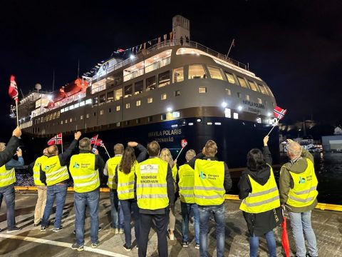 Havila Polaris in Bergen