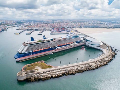 Celebrity Ship in Porto