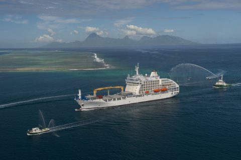 Aranui 5 in Tahiti