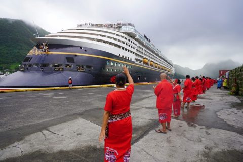 Disney Wonder in American Samoa