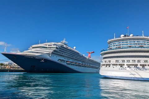 Carnival Liberty and Venezia