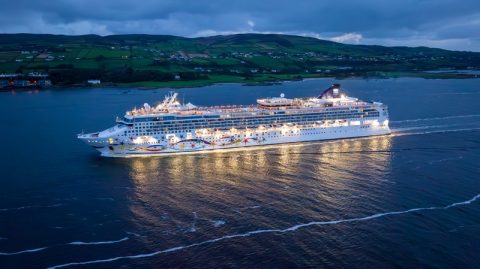 Lough Foyle Welcomes Largest Ever Cruise Ship - Cruise Industry News ...