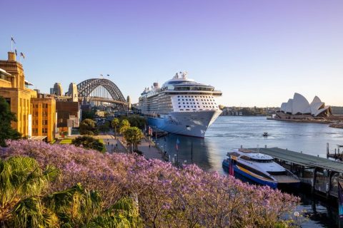 Ovation of the Seas in Sydney