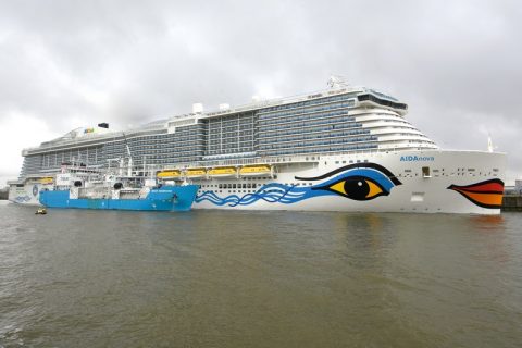AIDAnova Bunkering LNG