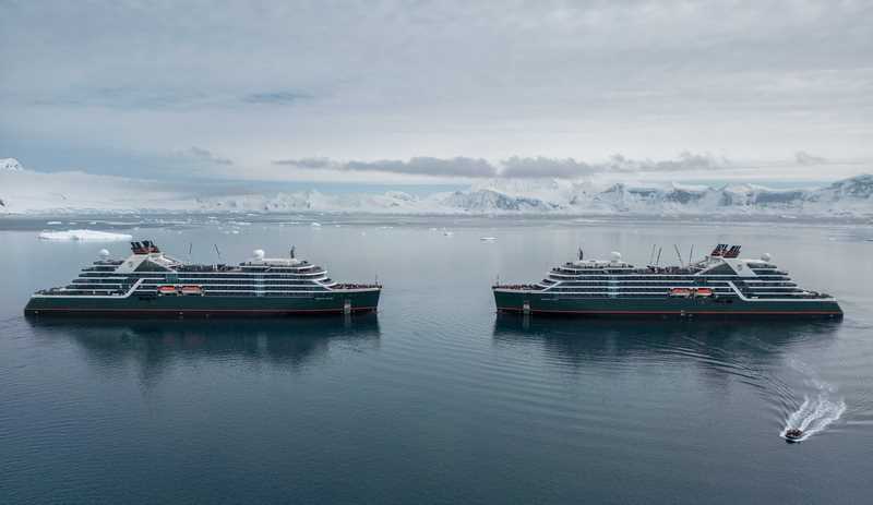 Seabourn Ships in Antarctica