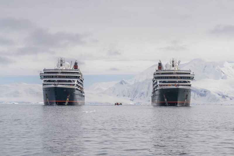 Seabourn Ships in Antarctica