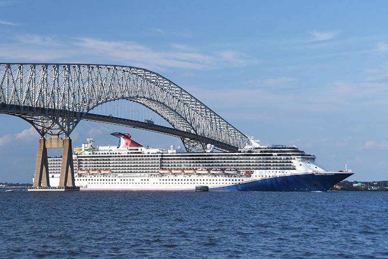 Carnival Legend in Baltimore