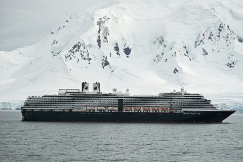 Oosterdam in Antarctica