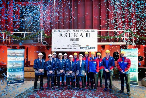 Asuka III Keel laying