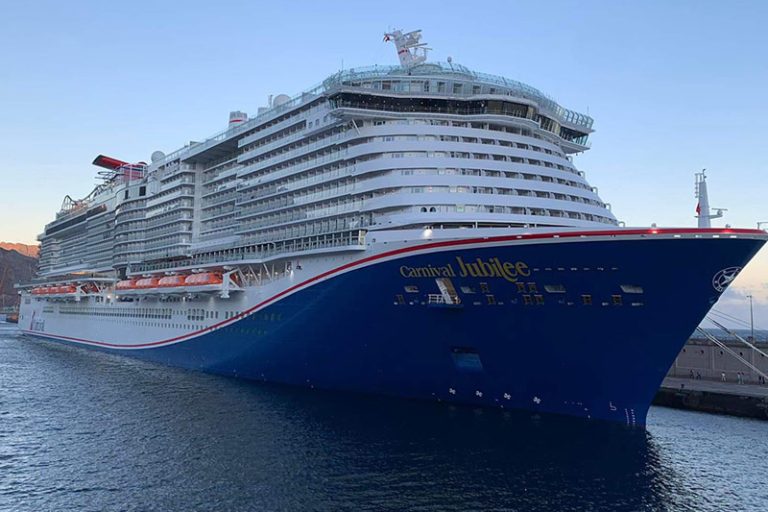 Carnival Jubilee Starts Crossing Ahead of Galveston Arrival - Cruise ...