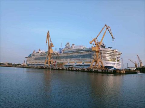 Icon of the Seas in Cadiz