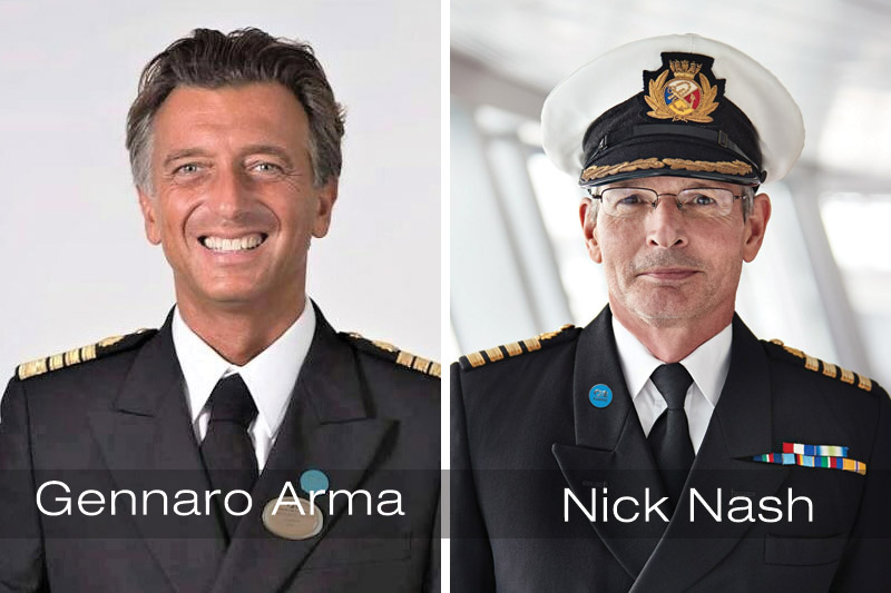 Star Princess Captains