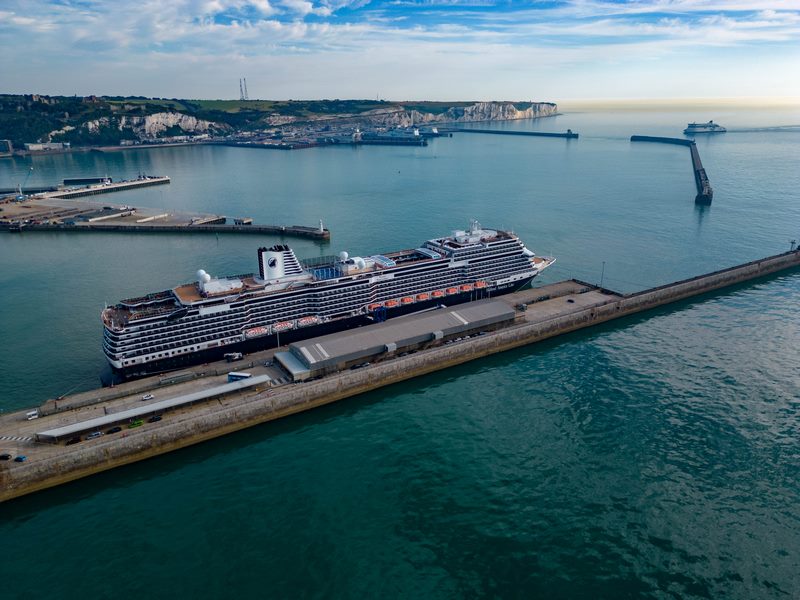 Holland America Ship in Dover