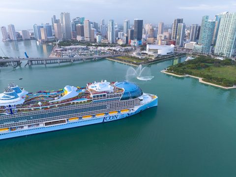 Icon of the Seas in Miami