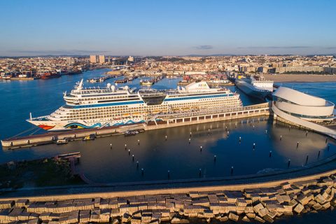 AIDAmar in Porto