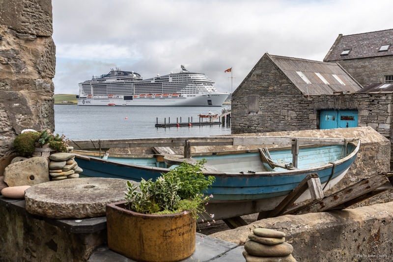 MSC Meraviglia in Lerwick