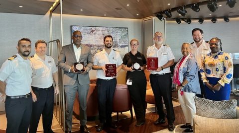 BVI Delegation on the Nova