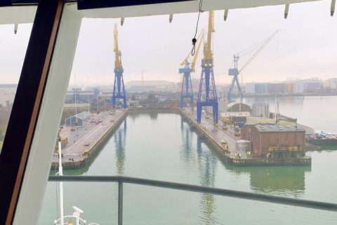 Entering Drydock