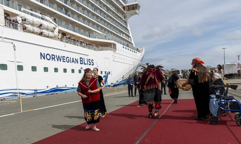 Norwegian Bliss in Victoria